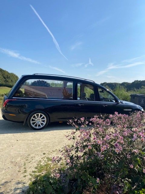Our Jaguar hearse