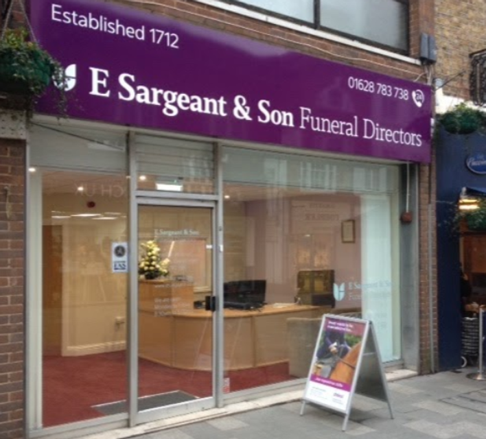 E Sargeant & Son Funeral Directors, Maidenhead