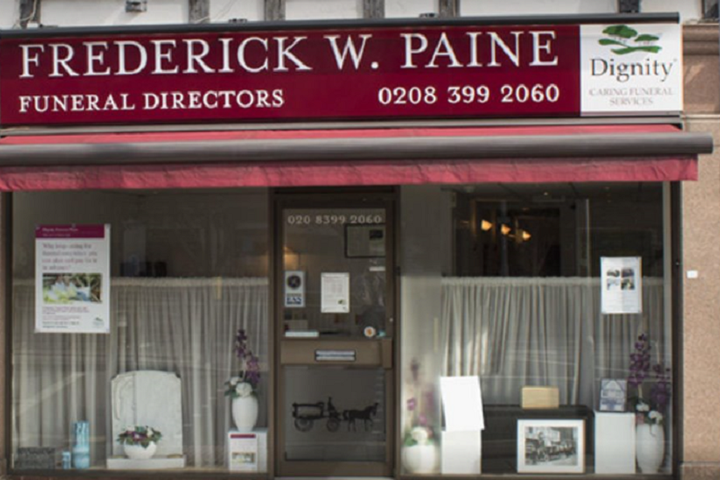 Frederick W Paine Funeral Directors, Surbiton