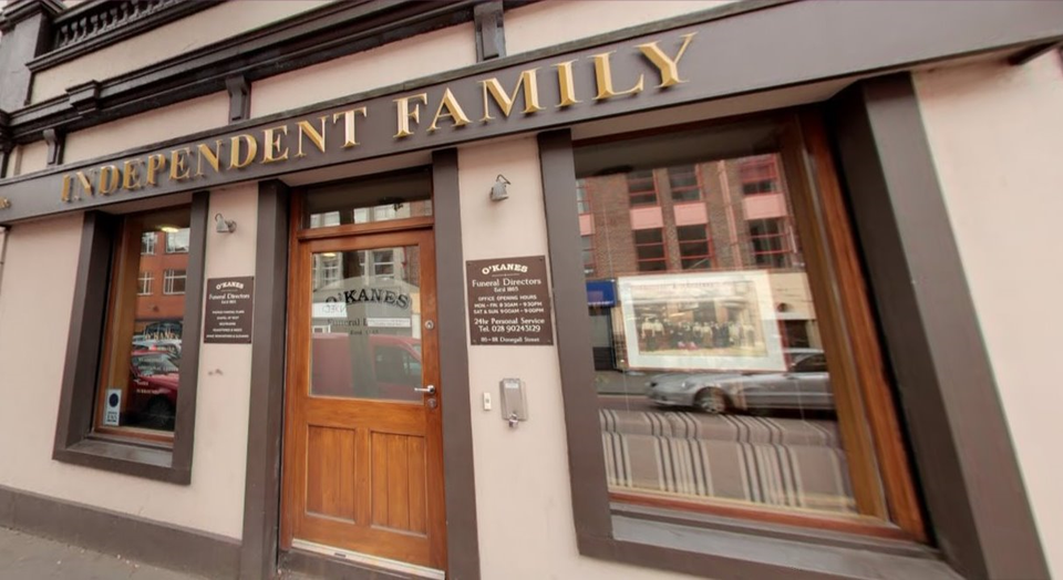 O'Kanes Funeral Directors, Donegall Street