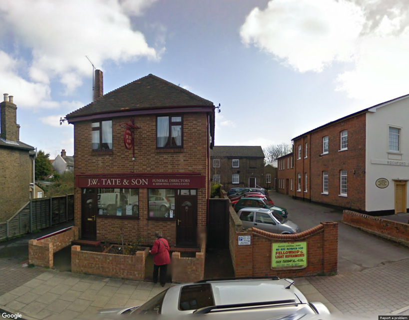 J W Tate & Son Funeral Directors, Rochford