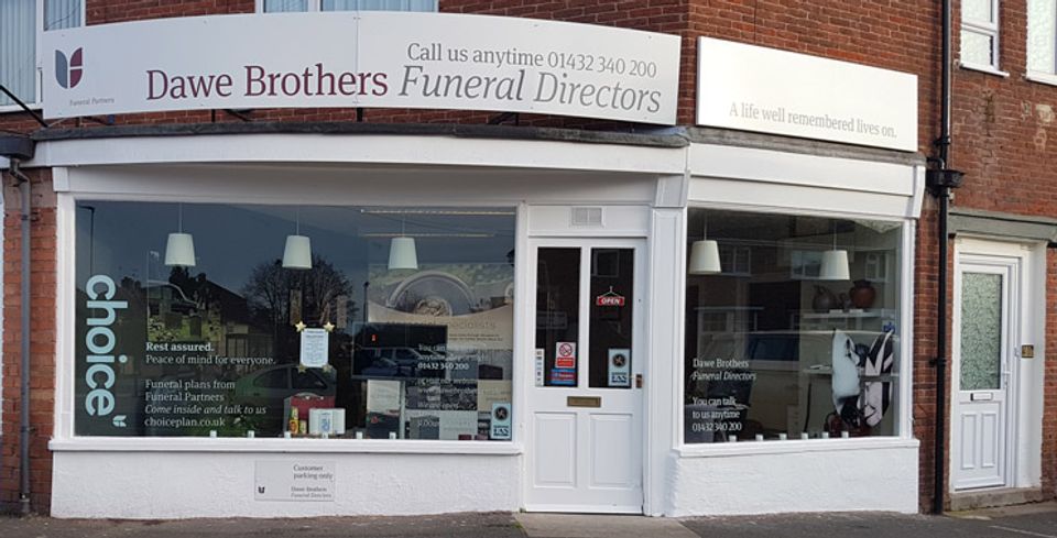 Dawe Brothers Funeral Directors, Holme Lacy Road