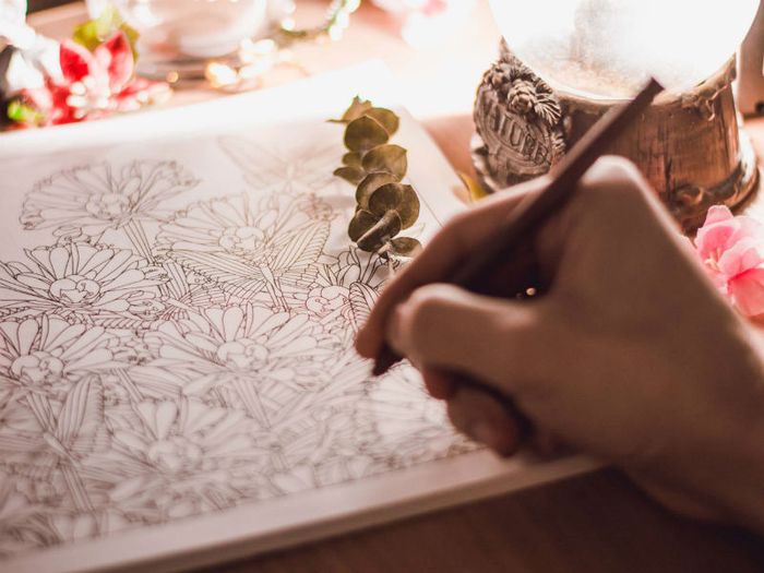 bereavement colouring books