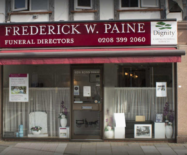 Frederick W Paine Funeral Directors, Surbiton