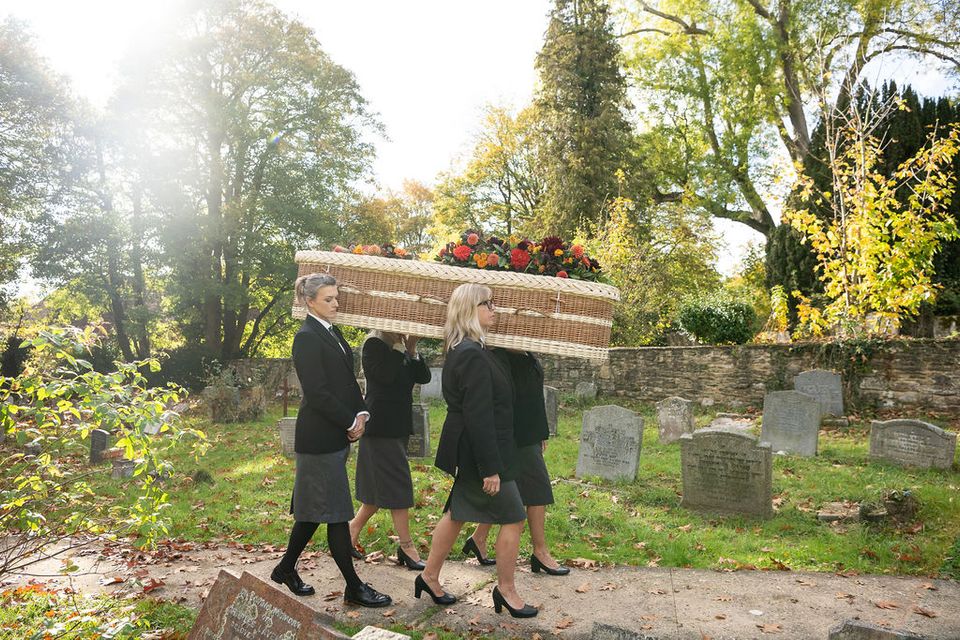 Women can also be pallbearers