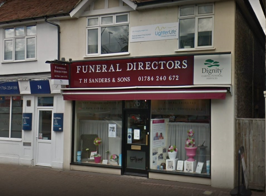T H Sanders & Sons Funeral Directors, Ashford