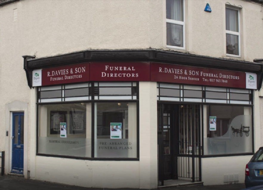 R Davies & Son Funeral Directors, Bedminster
