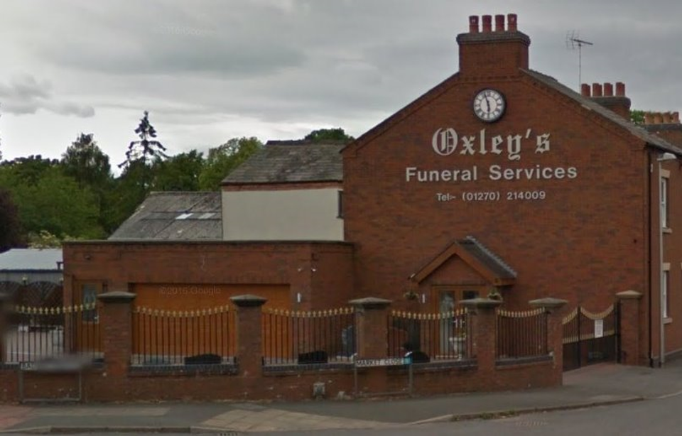 Oxley's Funeral Services, Crewe