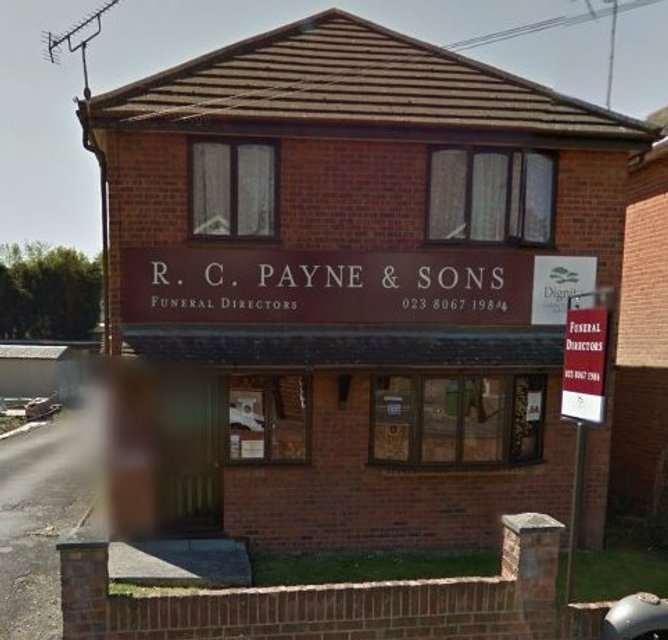 R C Payne & Son Funeral Directors, Bitterne Park