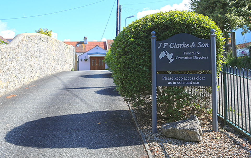 J F Clarke & Son, funeral director in Devon