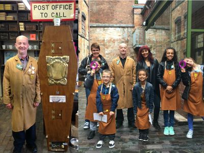 Step back in time at the charming Coffin Works museum