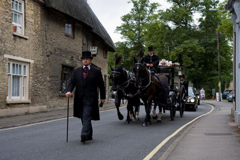 A Horse Drawn Funeral