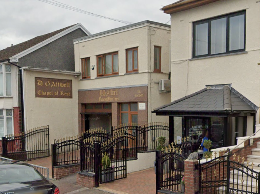 D. G. Attwell, funeral director in Swansea