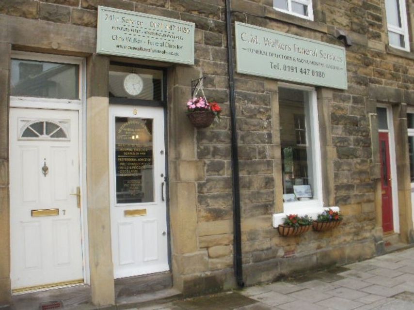 CM Walkers Funeral Services, Morley House, funeral director in Tyne and Wear