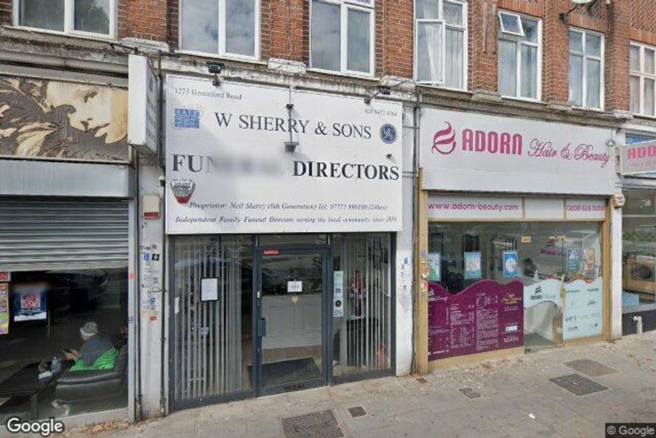 W Sherry & Sons Funeral Directors, Sudbury Hill
