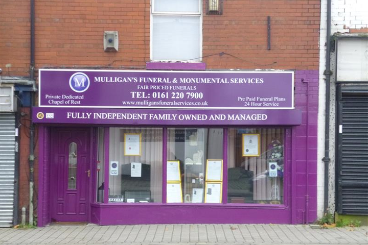 Mulligan's Funeral & Monumental Services, Gorton