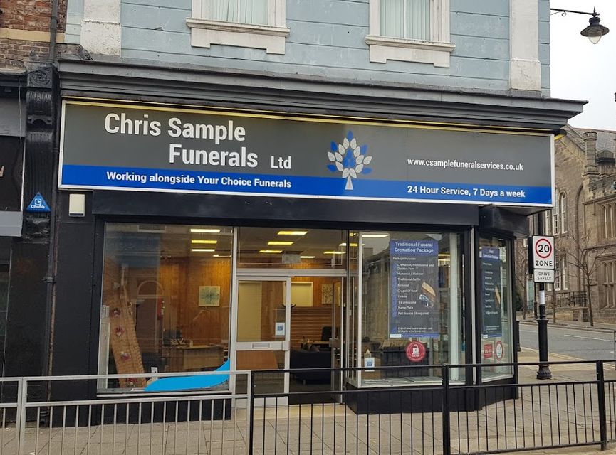 Chris Sample Funerals, North Shields, funeral director in Tyne and Wear