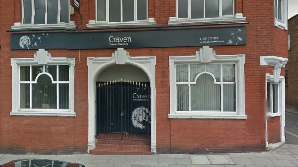 Craven's Funeral Service, Toxteth