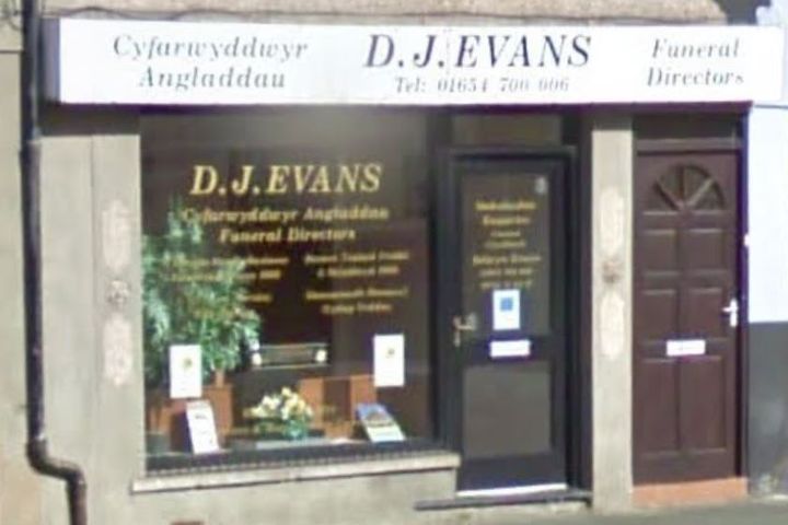 D.J Evans Funeral Directors, Machynlleth
