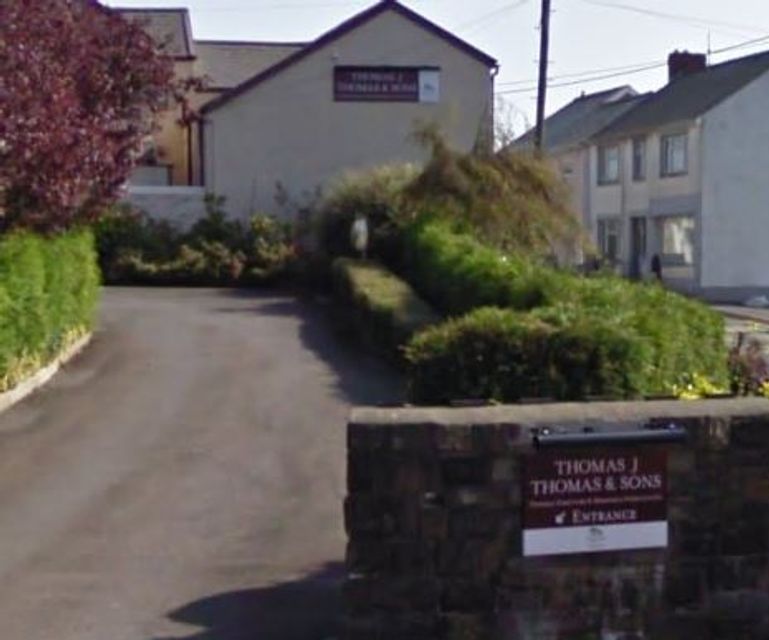 Thomas J Thomas & Son Funeral Directors, Beaufort Hill