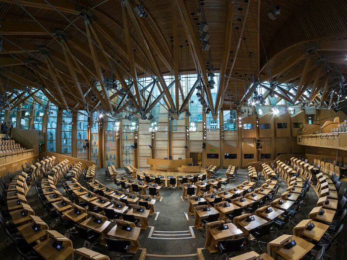 Scottish Parliament Debating Chamber