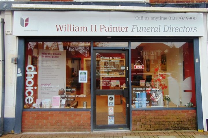William H Painter Funeral Directors, Dovehouse Parade