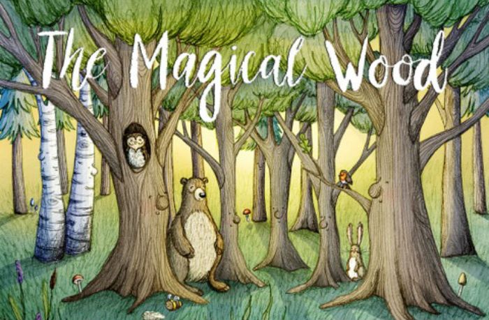 the magical wood book cover