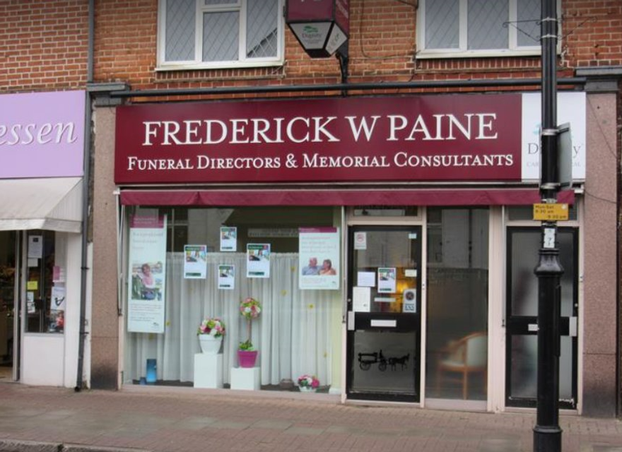 Frederick W Paine Funeral Directors, East Molesey