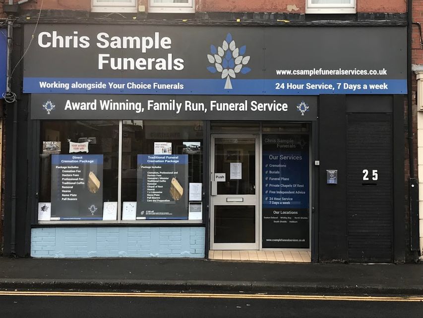 Chris Sample Funerals, Seaton Delaval, funeral director in Whitley Bay