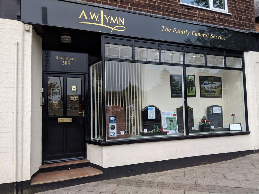 A.W. Lymn Aspley, funeral director in Nottinghamshire