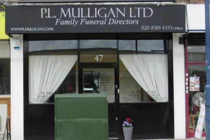 P L Mulligan Funeral Directors, Welling