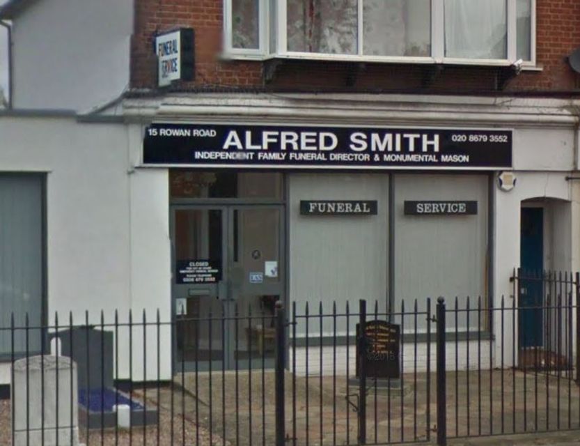 Alfred Smith Funeral Directors, Streatham Vale