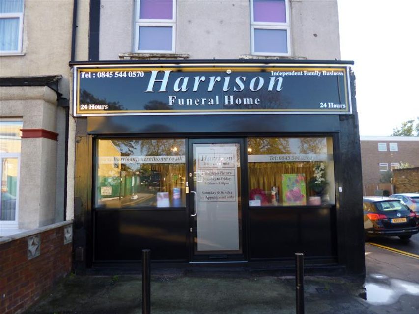 Harrison Funeral Home Enfield exterior