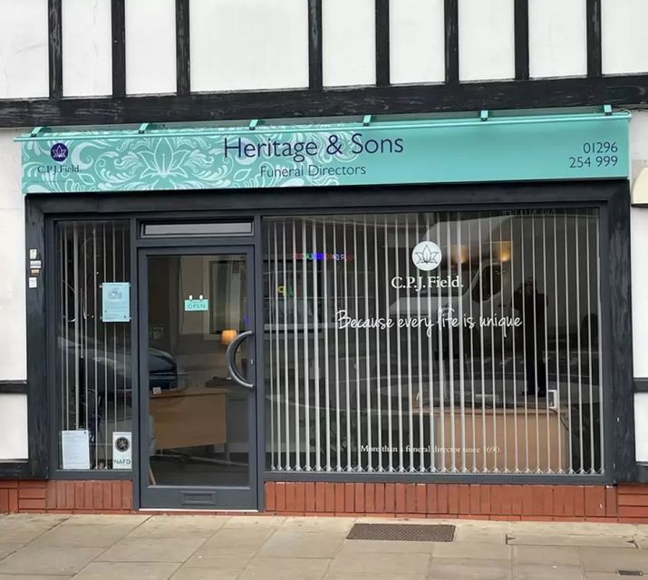 Heritage & Sons Funeral Directors Aylesbury, Central