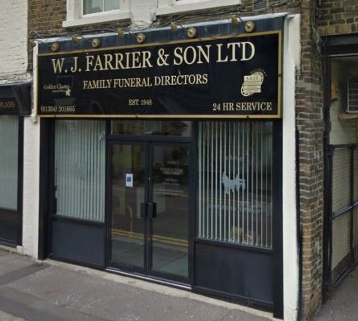 W.J Farrier & Son Ltd, Dover, funeral director in Kent
